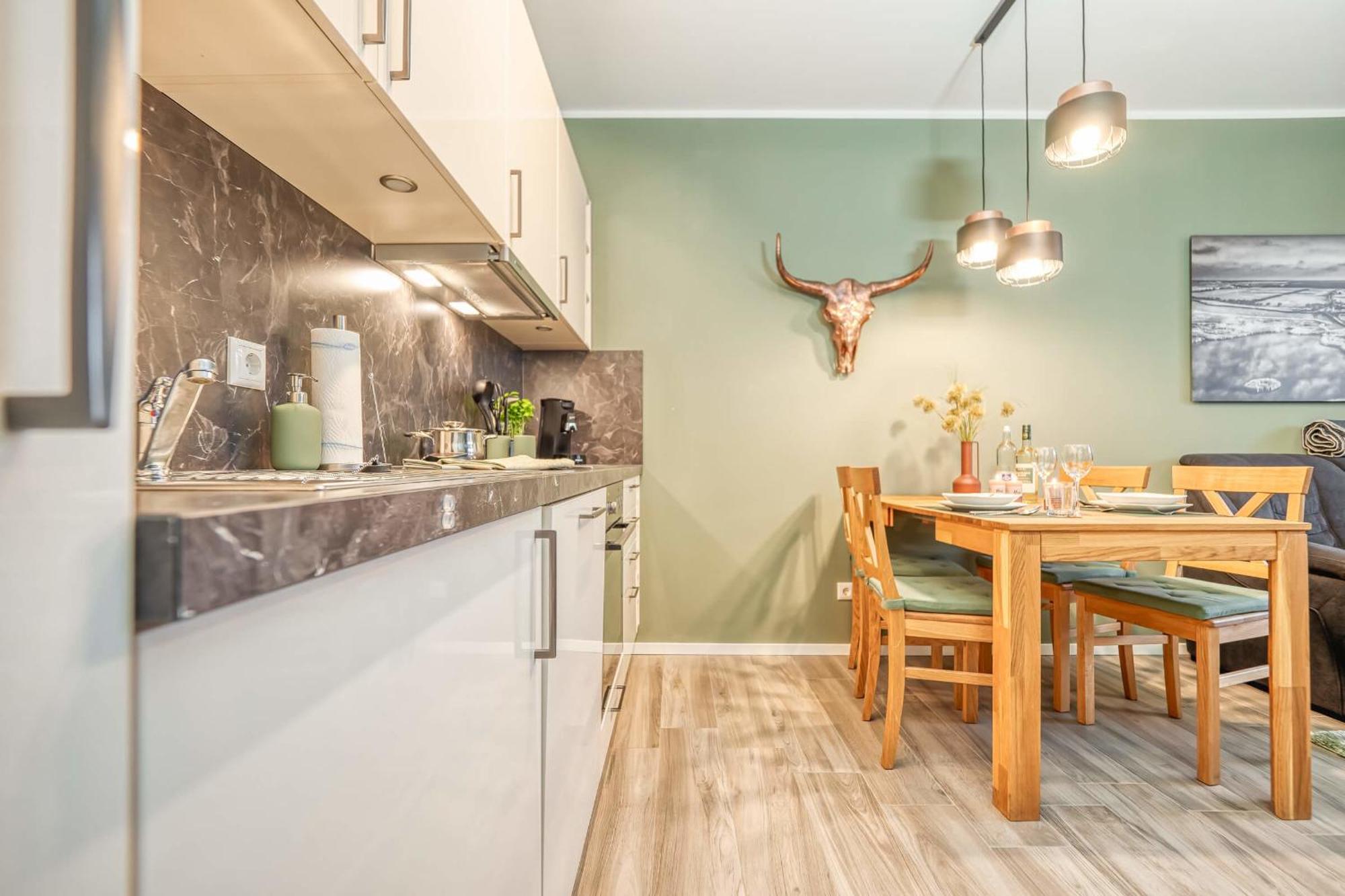 Strandstrasse 16 - Wohnung 3 ซิงสท์ ภายนอก รูปภาพ